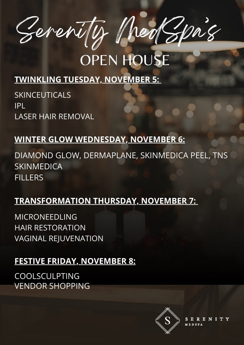 no links-OPEN HOUSE MENU