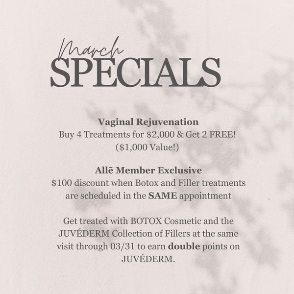 March Specials