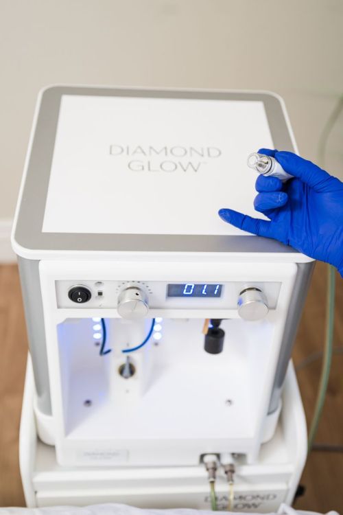 Diamond Glow service at Serenity MedSpa in Bloomington, IL